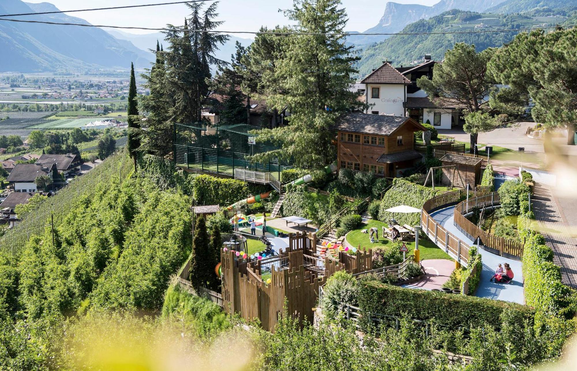 Das Grafenstein Familienresidence Tscherms Exterior foto